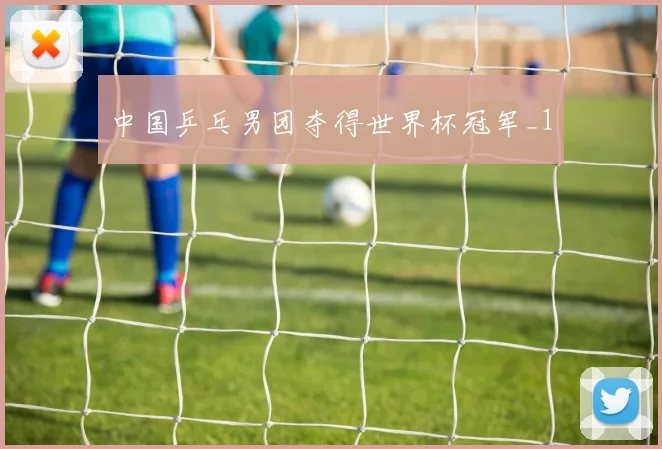 中国乒乓男团夺得世界杯冠军_1